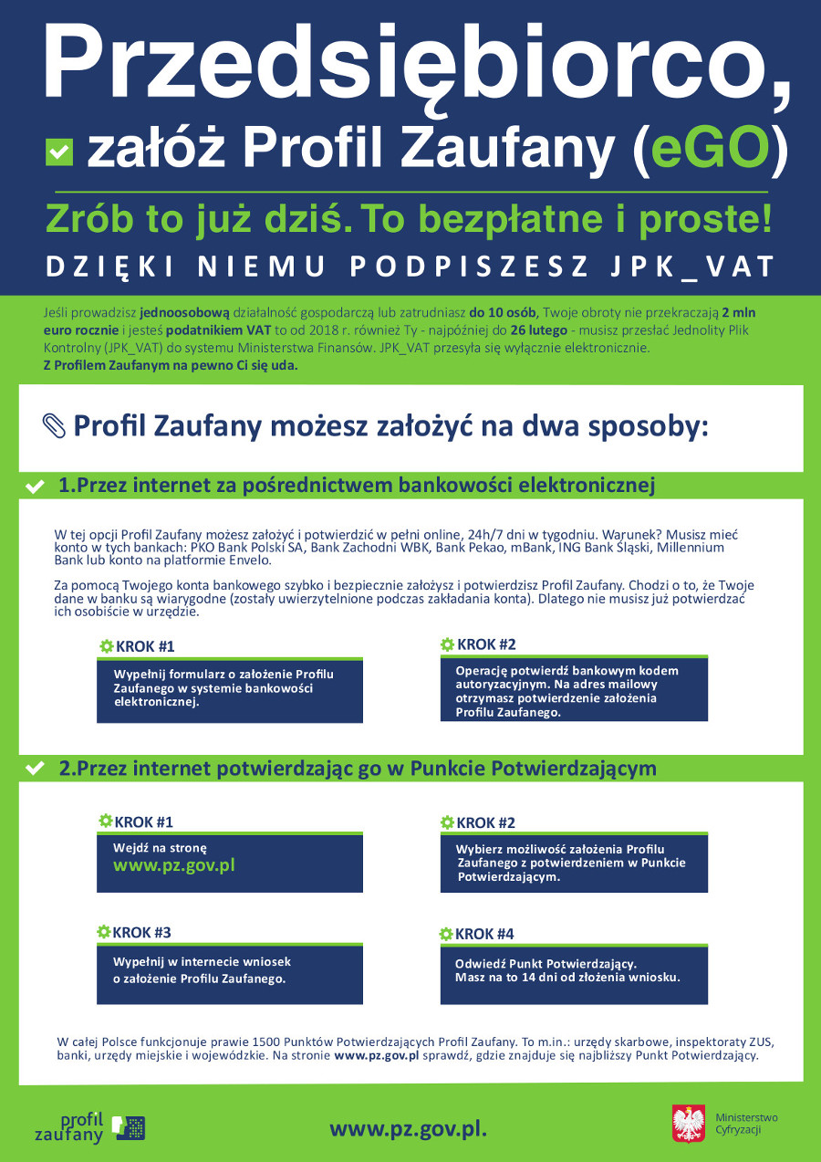 plakat profil zaufany