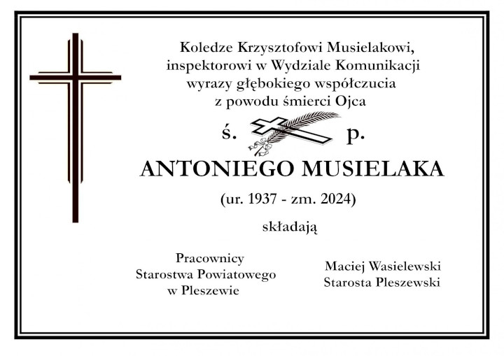 sp antoni musielak