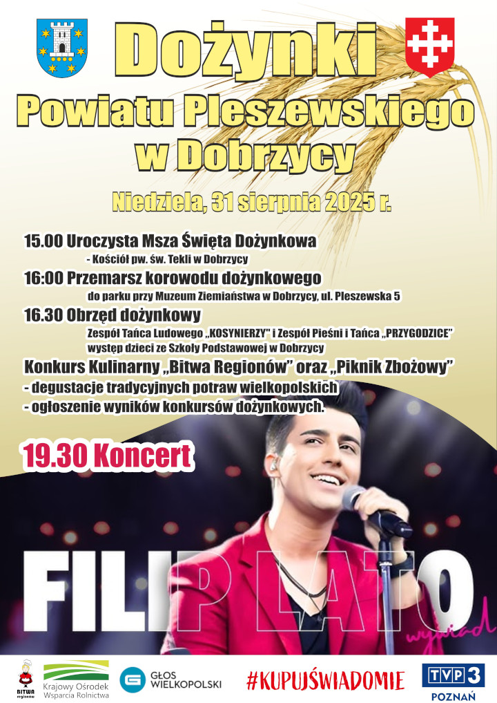 plakat dozynki 2025 maly