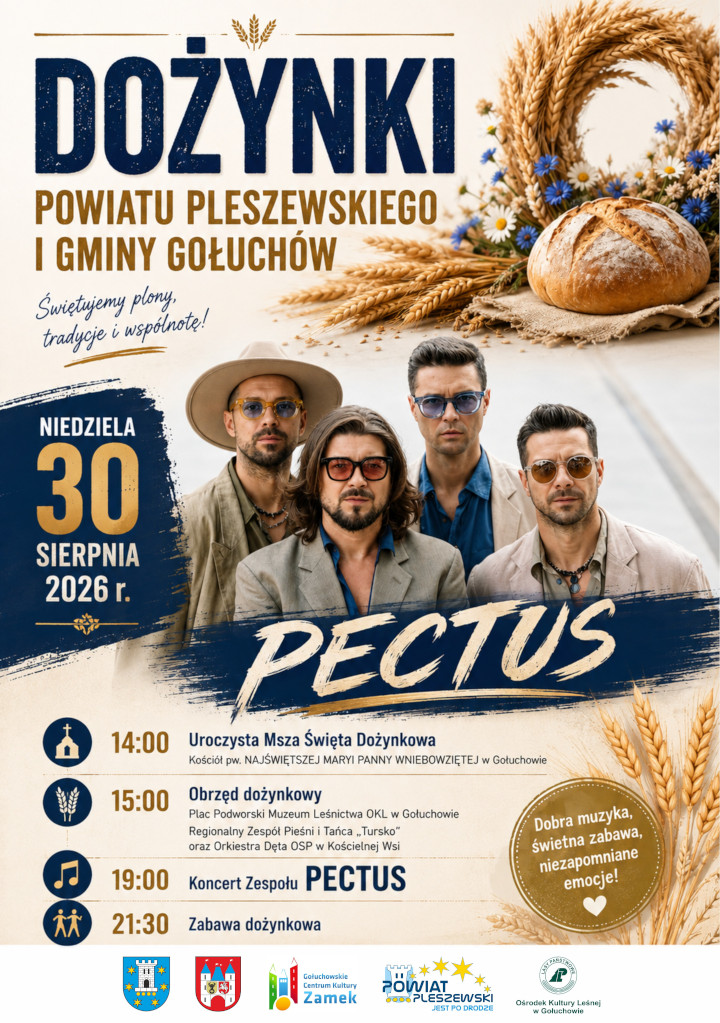 plakat dozynki 2026 goluchow